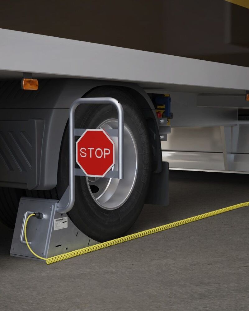 Stertil Dock Products WHEELCHOK elektrisches radkeil-system